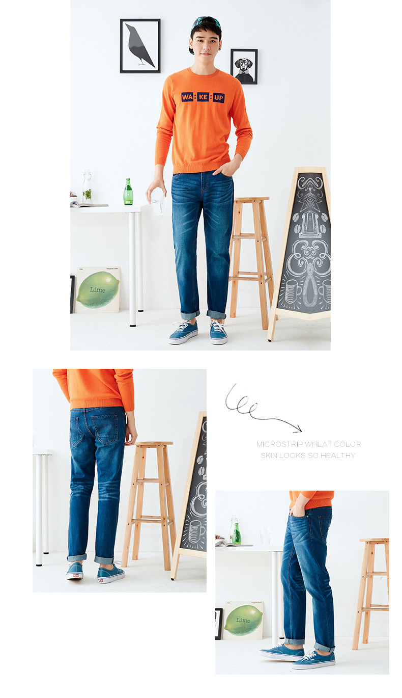 Jeans pour adolescent METERS BONWE en coton - Ref 1479014 Image 15