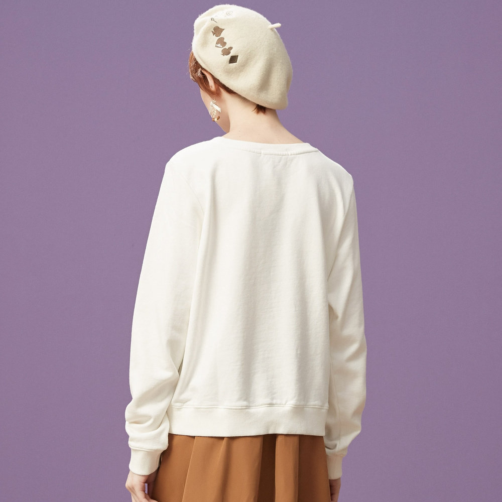 Sweatshirt femme METERS BONWE  METERSBONWE en Coton - Ref 3216061 Image 3