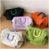 Large capacity waterproof travel bag with wet and dry separation