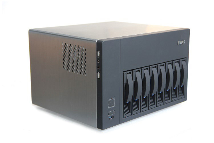 Universal disk array 4K video clip professional storage ES-810 large capacity array cabinet explosion