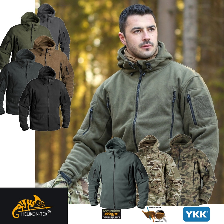 HELIKON Outdoor Heavy mountaineering Ski Riding Tactical Patriot Fleece jacket