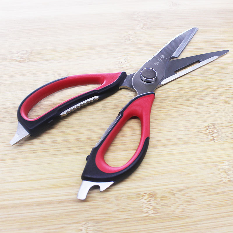 Hangzhou Zhangquan Kitchen Scissors Household Kitchen Kitchen Kitchen with Large Scissors Stainless Steel