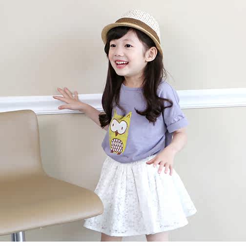 Jupe fillette en coton - Ref 2048653 Image 5