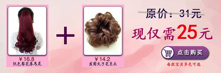 Extension cheveux - Chignon - Ref 235352 Image 7