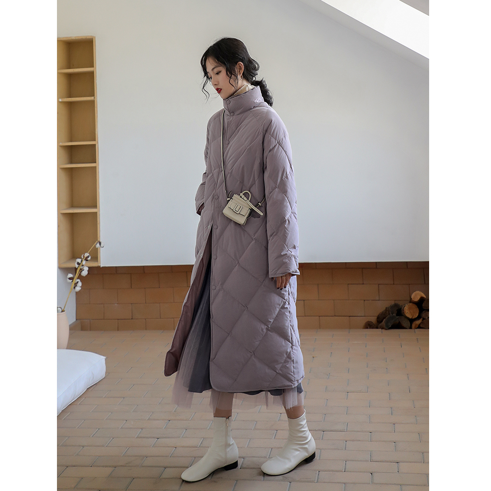 Off-season clearance shop cotton jacket cotton clothing women's winter new cotton jacket design sense niche medium and long version ins Hong Kong style thickening