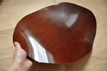 Leather spot Japanese new year oil dyed mirror horse hip leather Cognac brown leather material