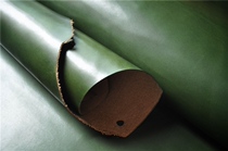 Leather spot Japanese Tenshen tea core fat Tochigi saddle leather green cut vegetable tanned leather handmade leather