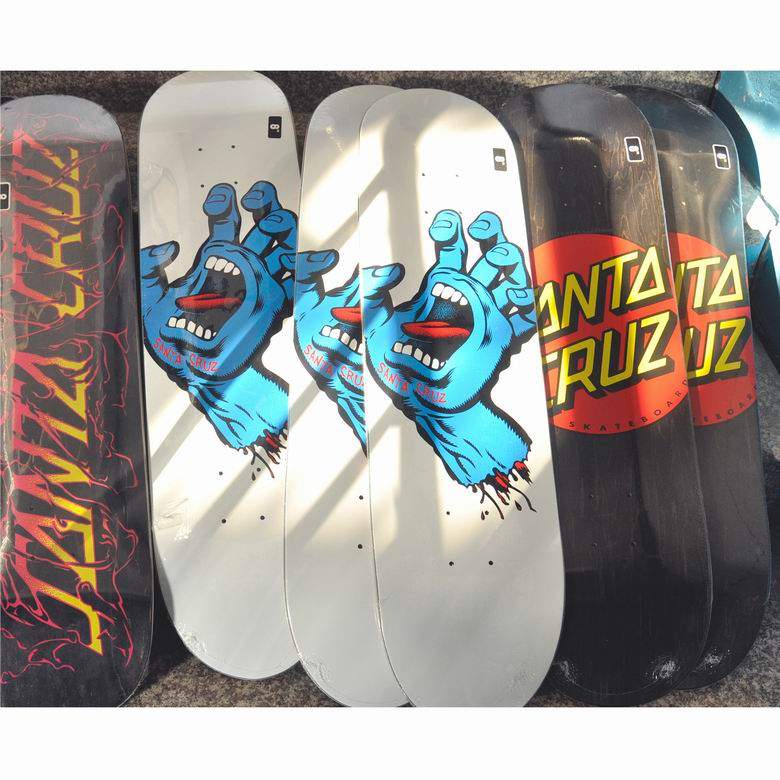 (Conflict Skatepark) Imports SANTA CRUZ BOARD Plate Full Shop Sandpaper Optionally NUT PLATE NAILS