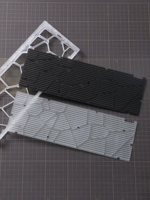 Kbdfans Holy60 прозрачная матовая базовая пластина для ПК, обработка с ЧПУ, пыленепроницаемые аксессуары для механической клавиатуры на заказ
