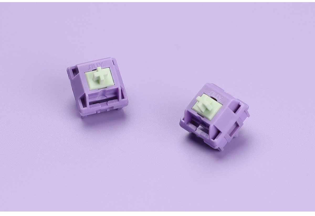 Вал sillyworks风信子轴v2 hyacinth switch v2机械键盘mx线性轴润滑 OTHER