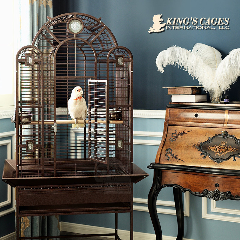 Grey Parrot Bird Cage Large Number Villa boutique Stainless Steel Breeding Cage Genfeng Tiger Pioco's Cousin Luxury home
