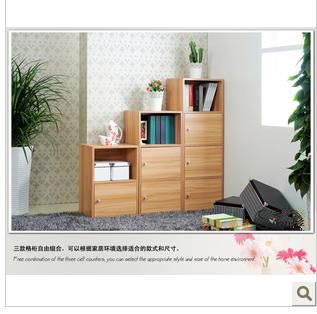 National locker bookcase with door and lock small cabinet children's cabinet free combination bookcase can be customized