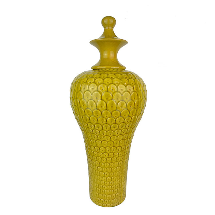 Nordic Light Lavish Five Star Hotel Decent Board Room Living Room Office Practical Ceramic Thread Storage Tank Original Design