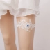 Cô dâu garter garter ren đùi nhẫn cưới phụ kiện ảnh chân váy DỄ DÀNG dây nịt móc tất  Nịt Tất