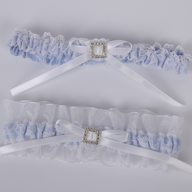 Cô dâu châu Âu và Mỹ ren garter garter công chúa gợi cảm chân vòng phụ kiện cưới Amazon bán nóng dây nịt móc tất