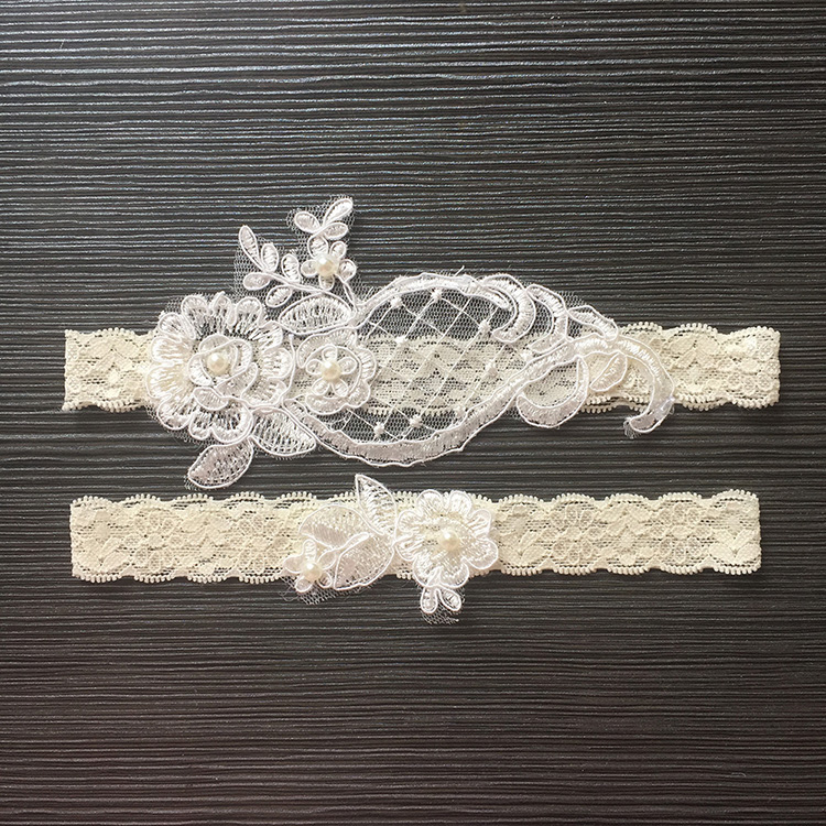 Cô dâu garter garter ren garter với vòng chân công chúa vòng đùi gợi cảm garter vớ chân phụ kiện che chân dây nịt tất ren dây treo