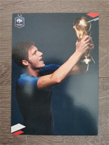 Pavard official card white card French Football Association 2018 World Champion commemorative card original glossy