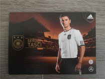 Tashcher official card White card DFB2010 German Football Association 6 inch Bundesliga Germany
