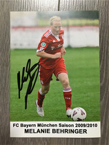 Bellinger autograph official card Bayern Munich womens football Bayern rare rare