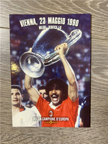 Gullit Official Card Gullit White Card Legend Card AC Milan 1990 Champions League Champions Commemorative Card