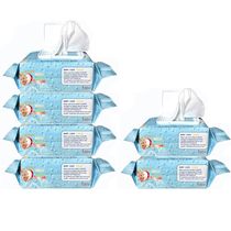 6 large package of warm towels for baby newborn baby Special household wet wipes economic clothing universal household type wet tissue with lid