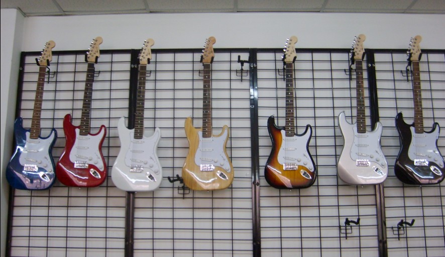 Factory direct musical instrument display rack net rack guitar rack free combination guitar rack electric bass guitar rack