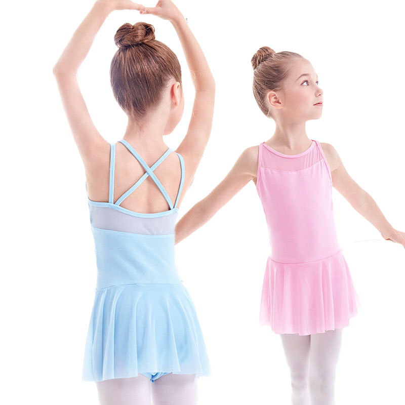 Girls' Dance Suit Children's Body Sling Ballet Training Suit Chinese Dance Performance Suit Ballet Practice Suit