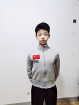 FZS Latin dance competition outerwear training cover for male and female spring and autumn long sleeve blouses Latin new child practice service