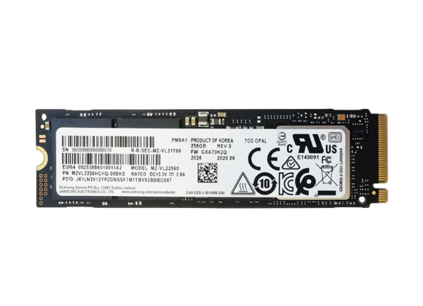 Samsung Samsung PM9A1 980PRO 256G 512G M 2 PCIE4 0x4 SSD