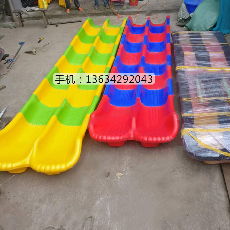 Custom Single Twin S Type Spiral Barrel Plastic Slip Slide Accessories Outdoor Water Plus High Splicing Multicolored Long Slide