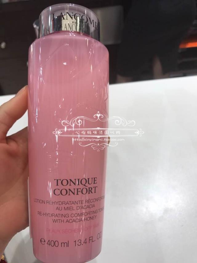 France Lancome Lancôme Rose Pink Dew of Soft Skin-skin Make-up Water 400ml