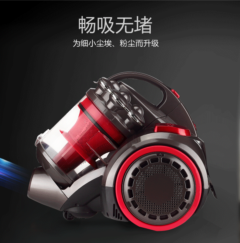 Máy hút bụi gia đình nhỏ nhỏ tông màu nhẹ cầm tay loại thảm Máy hút bụi công suất cao mạnh robot hút bụi lau nhà