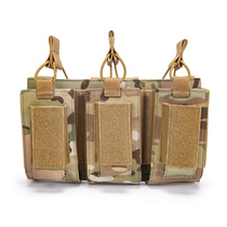 UNIONTAC tactical triple magazine bag mother magazine sleeve quick pull sleeve molle deputy bag military fan vest accessories