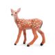 Children's Simulated Wild Animal Deer Model Toy Solid Sika Deer White-Tailed Deer Elk Christmas Decoration Ornament