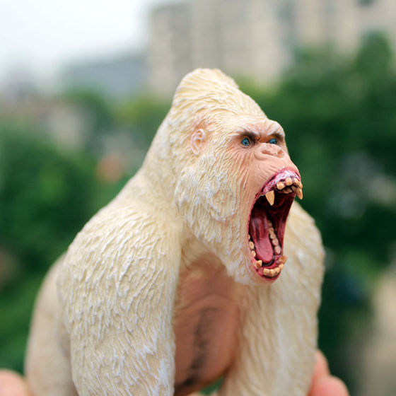 Simulated Animal Kidsren's Toy King Kong Gorilla Large Tyrannosaurus Rex Model Dinosaur Doll Monster Figure Boy