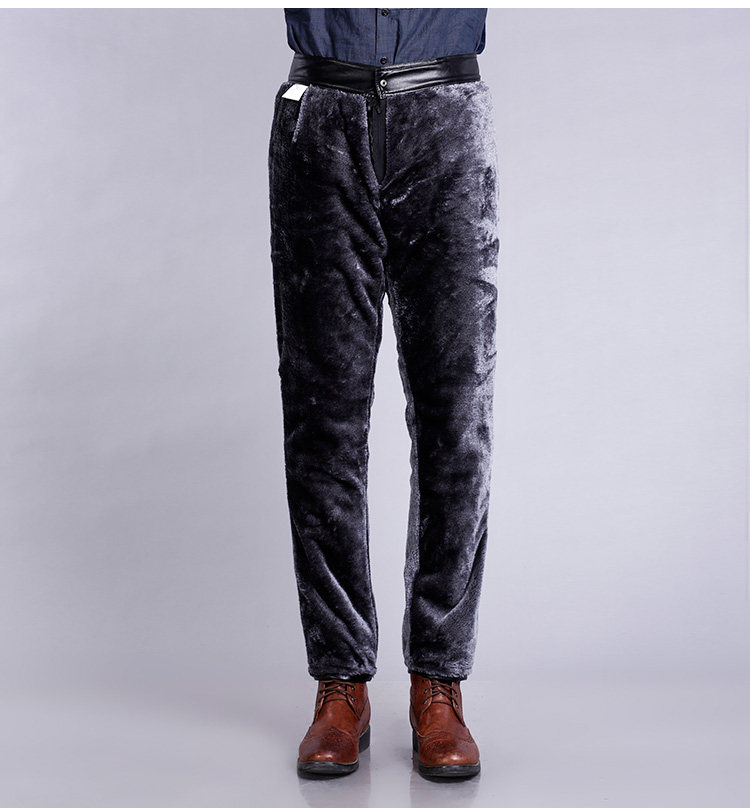 Pantalon cuir homme droit pour hiver - Ref 1494234 Image 18