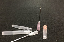 Oblique needle Tip dispensing syringe Gluing ink injection needle with cap Needle dispensing machine accessories