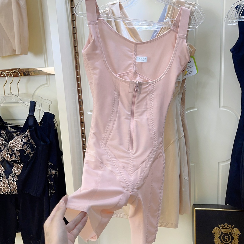 Duojia Pink Model Duojia Meishu Original Design Shaping Fat-Locking Body Shaper with 61% Spandex Content Strong Compression Garment