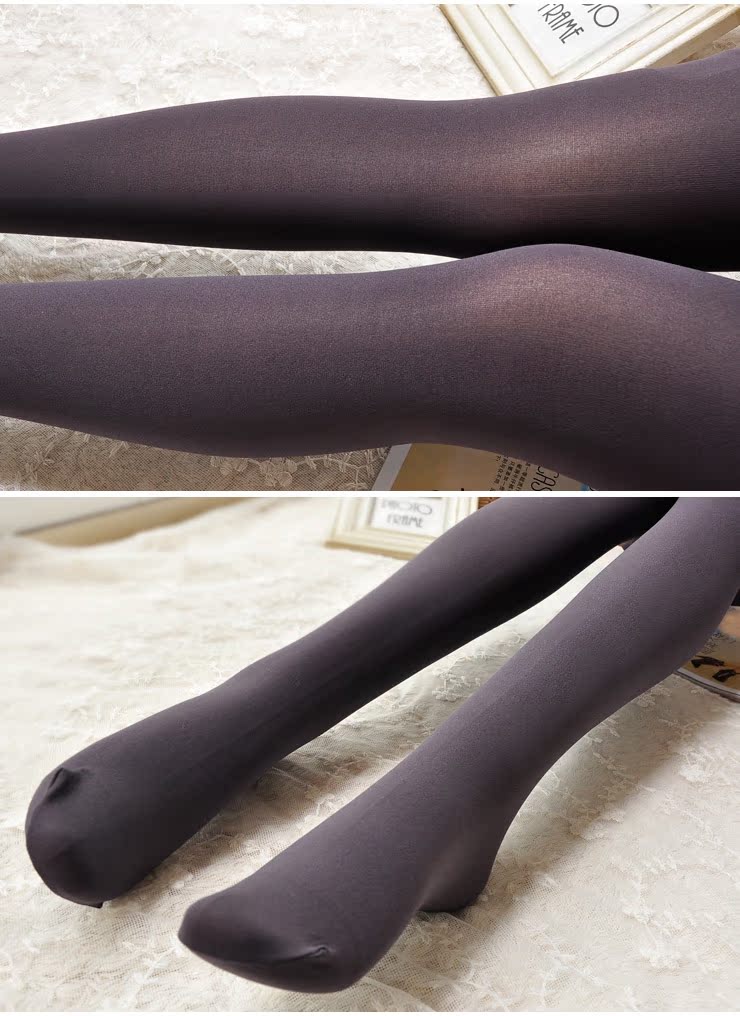 Đặc biệt giải phóng mặt bằng 120D mùa xuân và mùa thu skinny chân quần lửng nhung mờ chống vớ phụ nữ quần tất da