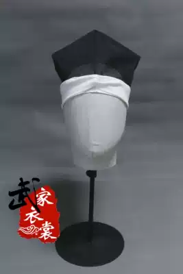 Japanese Samurai Black Hat-pear hat-Japanese ancient clothing-Japanese samurai cos clothing
