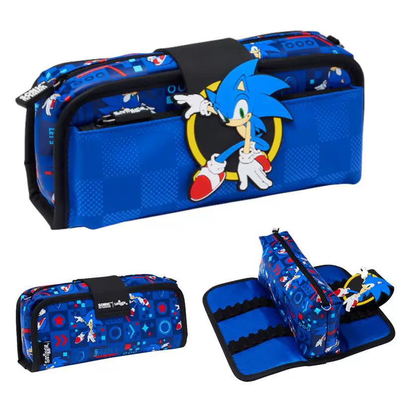 Australian Multi-Layered Hedgehog Pencil Case with Zipper for Primary and Secondary School Boys