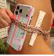 Striped Leopard Print Diary iPhone Case for iPhone 13 – 17