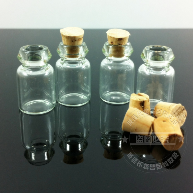 Manufacturer direct sales 1ML transparent essential oil bottle Mini bottle Bottling Bottle Glass Bottle SAMPLE BOTTLE MAKEUP TOOLS