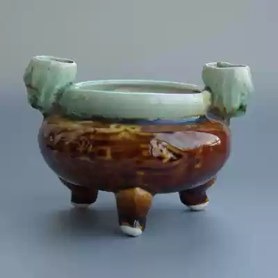 Miscellaneous old objects collection after liberation glaze pottery incense burner incense tea ceremony