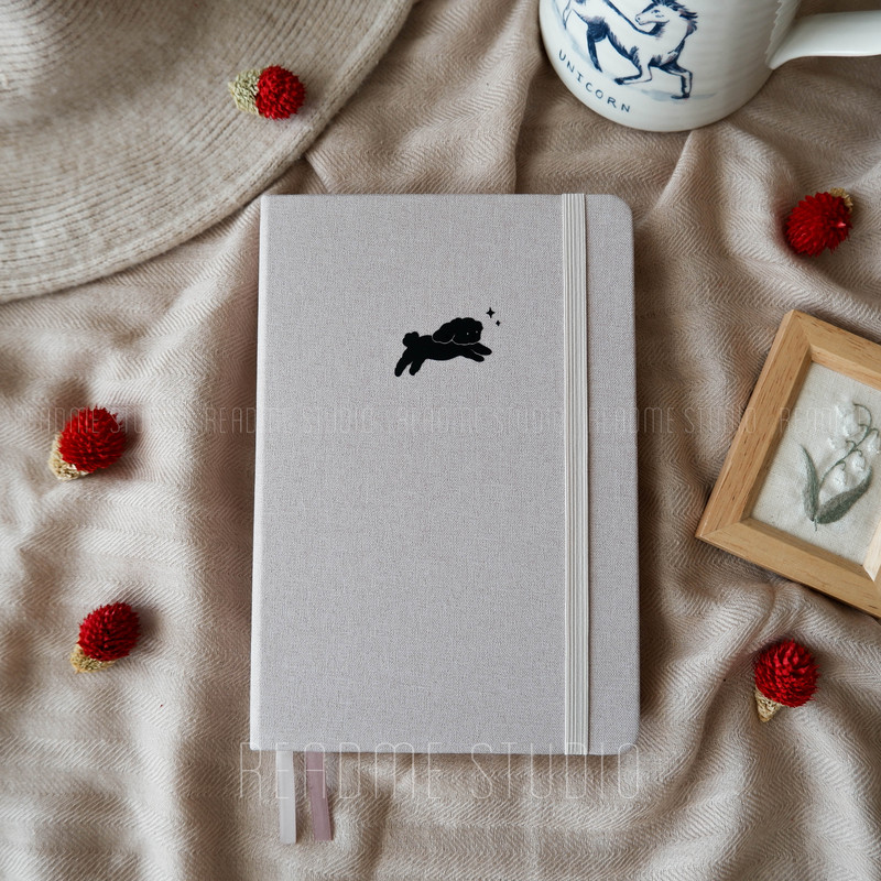 【2027 New】 Readme Brave Puppy Bujo Planner Bullet Journal 5mm Dot Grid Diary Notebook