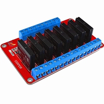 8-way solid state relay module High Level 5v 12v 24v optional