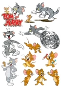 Trumpet F0129-01 Tom và Jerry - phim hoạt hình xe điện thoại dán máy tính xách tay va li - Phụ kiện máy tính xách tay