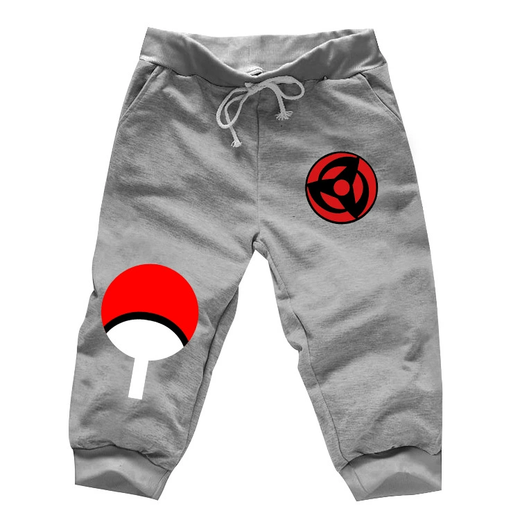 Ngày xuân 2018 Naruto Sasuke quạt chùm miệng bảy quần quần bảy điểm quần nam anime