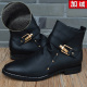 Khởi động của nam giới xu hướng Martin khởi động của nam giới Anh boots boots boots cao khởi động của nam giới thời trang giày Hàn Quốc mùa đông