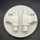 Liansu Pvc 20mm Three-Way Connector with Opening, Three-Way Connector with Cover, 20mm Electrical Conduit Fittings, 4-Way Opening Three-Way Connector with Cover